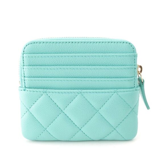 Chanel Caviar Skin Matelasse Coin Case Wallet - Picture 2 of 6